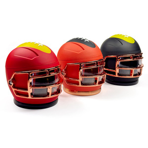 Molino de Hierbas y Especias para Fumadores, Diseño de Casco de Fútbol Americano, 4 Capas, Aleación de Zinc |   Diseño Creativo, Multicolor, Empaque Personalizado - Product Image 3