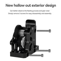 Extrudeur à double engrenage Printex HGX Lite pour Ender 3 V2 CR10 CR10S VORON, extrudeur à réduction de vitesse élevée, pièces d'imprimante 3D