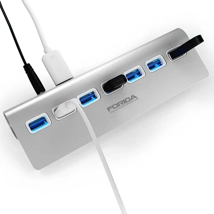 High Speed Hot Sale Powered USB Hub 7 port USB Hub 3.0