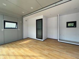 Casa Móvil Modular de Panel Sándwich de Construcción Rápida Fabricada en China, Cabaña Tipo Apple para Oficina, Hotel, Uso en Exteriores, Instalación Rápida, Oficina en Casa - Product Image 3