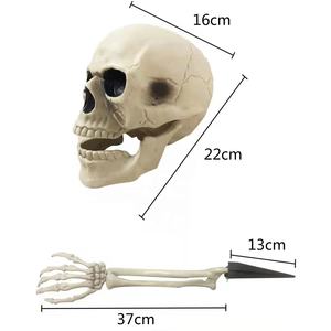 Inserción <span class=keywords><strong>de</strong></span> calavera y <span class=keywords><strong>esqueleto</strong></span> <span class=keywords><strong>de</strong></span> Halloween en el suelo para decoración <span class=keywords><strong>de</strong></span> fiestas - Product Image 5