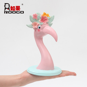 Roogo - Portavasos de Resina con Diseño Floral Art Deco, Ecológico y Ligero, Hecho a Mano, Decoración de Escritorio para Personas con Miopía - Product Image 4