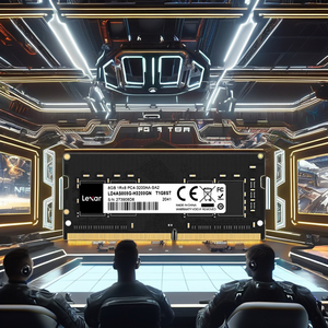 100% Original Lexar <span class=keywords><strong>DDR4</strong></span> 8GB SODIMM memoria <span class=keywords><strong>Ram</strong></span> 3200MHz frecuencia <span class=keywords><strong>16GB</strong></span> 32GB portátil PC4-21300 Compatible con AMD Desktop - Product Image 3