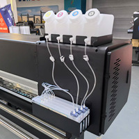 Impresora de Tarjetas Eco-solventes Easy Color 1.8M I3200, Plotter con Pantalla Táctil, Impresión Automática Rollo a Rollo, Impresión de Vinilo Flexible para Exteriores
