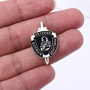 Punk Style noir <span class=keywords><strong>Scorpion</strong></span> métal broche broche géométrique alliage épinglette pour vêtements sacs accessoires - Product Image 2
