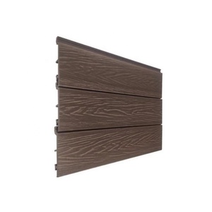 Outdoor House Hotel Building 3d Deep Embossed Wall Panels Boards 156*21mm Ceiling <strong>Cladding</strong> For Exterior - Product Image 4