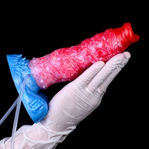 NNSX <b>Inflatable</b> Anal Dildo with Suction Cup Silicone Penis Squirting and <b>Inflatable</b> Animal Dildo Anal Butt Plug Sex Toy - Product Image 5