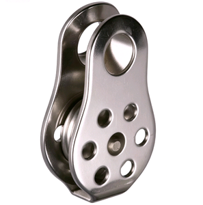 Polea Simple de Aluminio Anodizado de Alta Resistencia, Polea Montable con Múltiples Orificios para Equipos de Minería y Acceso por Cuerda - Product Image 6