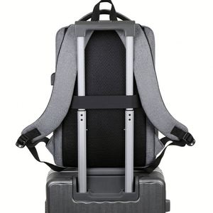 New Style USB Men's Business College Waterproof Sports Premium Large Capacity Bagpack Travel Back Pack <b>Laptop</b> Bag <b>Backpacks</b> - Product Image 3