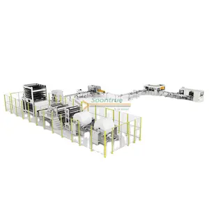China Factory Soontrue full automatic processing facial tissue packing production line