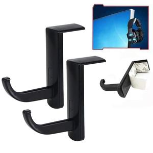 Custom Besko Internet Bar Earphone Hooks Headphone <b>Hanger</b> Monitor <b>Stand</b> Holder Headset Stick-On Hook - Product Image 3
