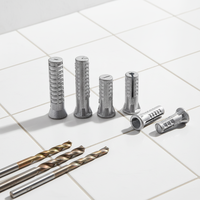 Prothèse temporaire pour implant dentaire Multi-Unit Mua B&B Straumann Osstem, vis hexagonales zinguées classe 12.9