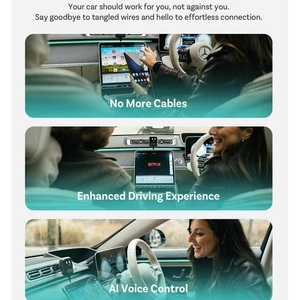 AI Box <span class=keywords><strong>Asistente</strong></span> de coche inalámbrico con Android 13 8 + 128GB CarPlay Android Auto YouTube <span class=keywords><strong>Netflix</strong></span> Play Store Access - Product Image 5