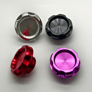 Bouchons <span class=keywords><strong>de</strong></span> réservoir <span class=keywords><strong>de</strong></span> remplissage d'huile moteur en aluminium chromé <span class=keywords><strong>Bouchon</strong></span> <span class=keywords><strong>de</strong></span> réservoir d'huile <span class=keywords><strong>universel</strong></span> pour HON-D-A Acura Fit EK Ci-v-ic EG TL - Product Image 5