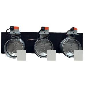 Ducted Plenum 3-Zone WiFi Motorized Dampers Control Unit Interface Lateral VMC Connection Made Italy <b>Model</b> Ducted Air Conditioni - Product Image 5