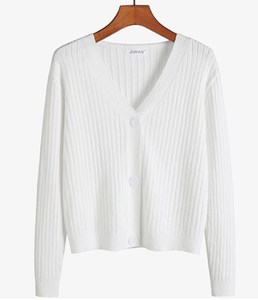 Áo khoác <span class=keywords><strong>cardigan</strong></span> dệt kim cổ V bán buôn, áo khoác tay dài nữ, áo len dáng ngắn, size lớn, áo len dáng ôm, áo choàng <span class=keywords><strong>cardigan</strong></span> - Product Image 3