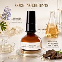Sérum de soin capillaire ODM à l'huile d'argan Adeena Mystical Hairton, brume capillaire hydratante pure aux herbes, parfum capillaire en spray pour usage quotidien