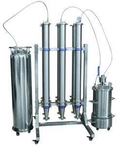 Extractor de aceite de etanol de bucle cerrado, máquina de extracción solvente de butano y hexano