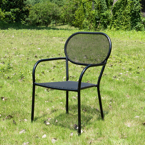 Silla de comedor de Patio negra aluminio fundido <span class=keywords><strong>2023</strong></span> gran oferta uso moderno al aire libre <span class=keywords><strong>para</strong></span> jardín playa Camping malla juego de mesa de comedor de hierro 500 - Product Image 6