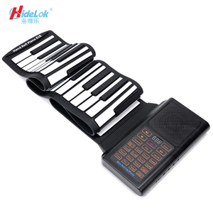 <strong>61</strong> <strong>Key</strong> Roll-up <strong>Keyboard</strong> Piano | Bluetooth <strong>MIDI</strong> Electronic Piano with 128 Tones/Rhythms - Product Image 4