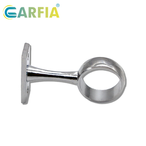 Soportes Centrales Modernos de Aleación de Zinc <span class=keywords><strong>Garfia</strong></span> para Rieles de Armario, Soportes Desmontables para Barras de Ropa - Product Image 3