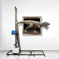 Worlcolor-impresora solvente ecológica de gran formato, máquina de impresión de pared Vertical, con 3 capas, 1,8 m, gran oferta