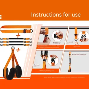 सहायता और जिम प्रशिक्षण के लिए कस्टम भारी शुल्क नायलॉन और प्राकृतिक लेटेक्स हिप प्रतिरोध अभ्यास बैंड - Product Image 3