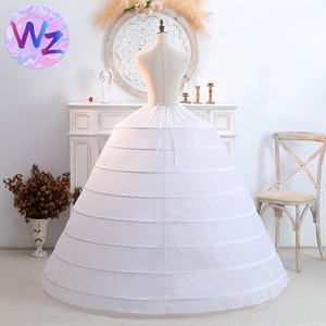 वयस्कों के लिए थोक 8-हूप क्रैनलाइन शादी पेटिकोएट - Product Image 3