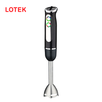 Mixeur Plongeant Électrique à Vitesse Variable et Commande par Bouton, Contenant en Plastique, Usage Domestique, OEM/ODM Disponible