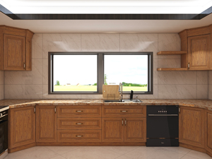 <span class=keywords><strong>Mobili</strong></span> da Cucina Moderni <span class=keywords><strong>in</strong></span> Legno con Piano di Lavoro <span class=keywords><strong>in</strong></span> Quarzo, Lavello <span class=keywords><strong>in</strong></span> <span class=keywords><strong>Acciaio</strong></span> <span class=keywords><strong>Inox</strong></span> e Ampio Spazio di Archiviazione <span class=keywords><strong>per</strong></span> Appartamenti - Product Image 5