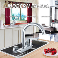 Robinet de cuisine monocommande classique moderne Boyue avec raccord de douche pour évier de cuisine – Direct Fabricant