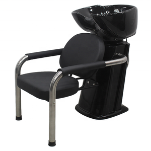 Cheap <b>Portable</b> Luxury Barbershop Equipment Shampoo Backwash Hair Washing Chair Shampoo <b>Bed</b> for Salon - Product Image 6