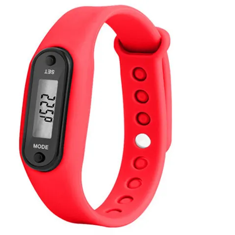 Led Pedometer Children's Sports Silicone Fitness Smart Watch
