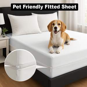 Mayorista 100% Cepillado Microfibra Cubierta Inferior Cremallera Impermeable Silencioso Colchón Protector Mahjong Mat - Product Image 5