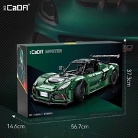 Cada C61511 2025 Nuevo Modelo de Supercoche de Plástico ABS 1:8 430, Juego de Bloques de Construcción de 3730 Piezas, Regalo Educativo DIY para Niños y Adultos
