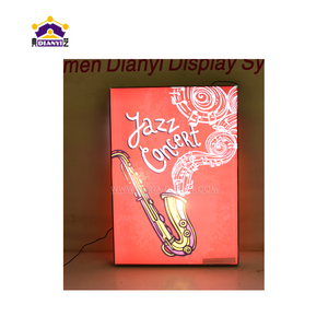 Caja de luz LED delgada para publicidad, marca, marco de exhibición ultrafino para carteles, <span class=keywords><strong>menú</strong></span> de restaurante, letrero iluminado, uso comercial - Product Image 6