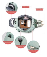 Sac de voyage portable imperméable à la mode, sac à bagages pliable, grande capacité, sac de rangement multifonctionnel pour les voyages