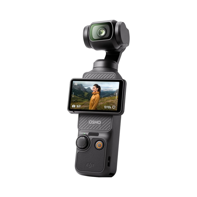 For Osmo Pocket 3 1" CMOS 4K/120fps Digital Vlogging Camera 3- Stabilization Fast Focusing Face Object Tracking 2000mAh