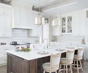 Diseños Profesionales Personalizados de Una Sola Parada, Gabinetes de Cocina Modulares Modernos de Madera para Villa - Product Image 3