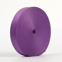 Sangle en nylon haute résistance et colorée avec bandes réfléchissantes haute visibilité, pour sangles de bagages, harnais pour animaux de compagnie et laisses pour chiens
