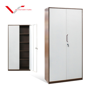 Estructura KD Fácil de montar Muebles de oficina Gabinete archivador de metal de <span class=keywords><strong>2</strong></span> puertas Gabinete de almacenamiento de archivo de acero - Product Image 1