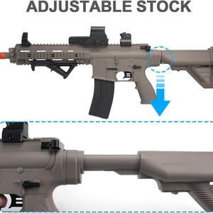 ปืนฉีดน้ำไฟฟ้า <span class=keywords><strong>HK416D</strong></span> ปี 2026 ทำจากไนลอน ปืนเจลไฮโดรเจล ของเล่นปืนฉีดน้ำสำหรับเด็กและผู้ใหญ่ - Product Image 3