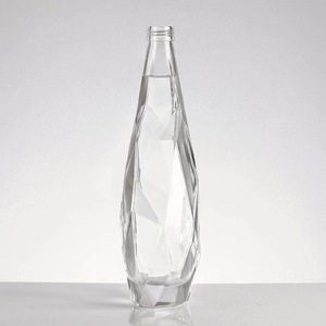 Botella de Vidrio Personalizada Transparente y Única de 350 ml, 500 ml, 750 ml para Licores, Whisky, Vodka, Tequila, Vino - Product Image 5
