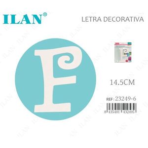 Insegna Decorativa da Parete in Legno con Lettera P 14,5 cm di Ilan - Product Image 3