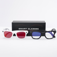 SANVNET GS4 MAX Lunettes Intelligentes Sportives avec Caméra 8MP, Texture Douce au Toucher, Vidéo POV, Traduction IA et Lecteur de Musique 2026