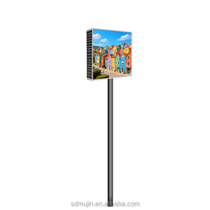 Boîte lumineuse solaire LED rectangulaire en aluminium durable avec design décoratif pour exposition commerciale en extérieur - Product Image 4