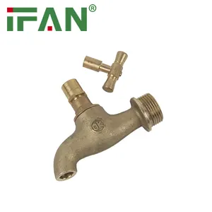 IFAN Venda Quente 1/2 "3/4" Tamanho Latão Bibcock Amostra Grátis Torneiras Personalizadas Com Grande Desconto