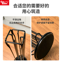 Support de carrousel de stockage de dosettes de café design noir moderne organisateur de comptoir de cuisine maison ou bureau