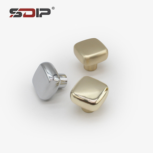 China Großhandel Küchen schrank Knöpfe und Griffe Moderne Schwarz gold Metall Schublade Möbel Griffe Knöpfe - Product Image 3