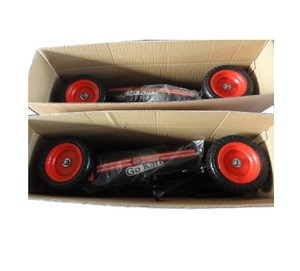 Air Jet pedale Go Kart verde per bambini grafica sportiva sulla carenatura anteriore, sedile avvolgente regolabile, cerchi a 4 raggi 10 'ruota EVA - Product Image 5